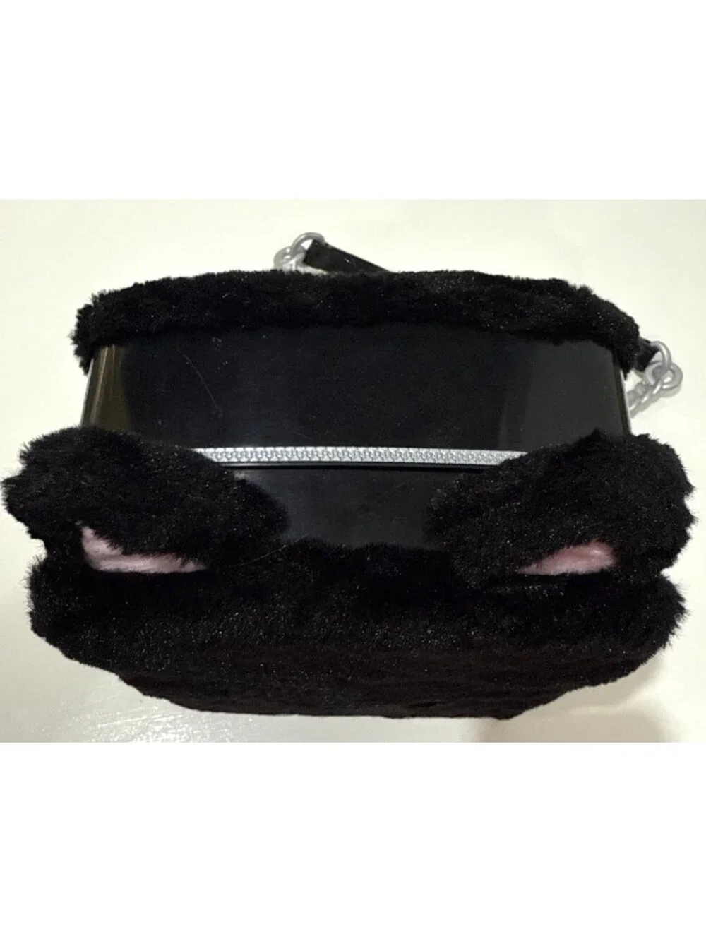 Na! Na! Na! Surprise Black Kitty Cat Fuzzy Backpack Purse Doll & Accessories